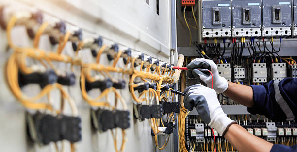 Professional Electrician technician working in Lannon, WI